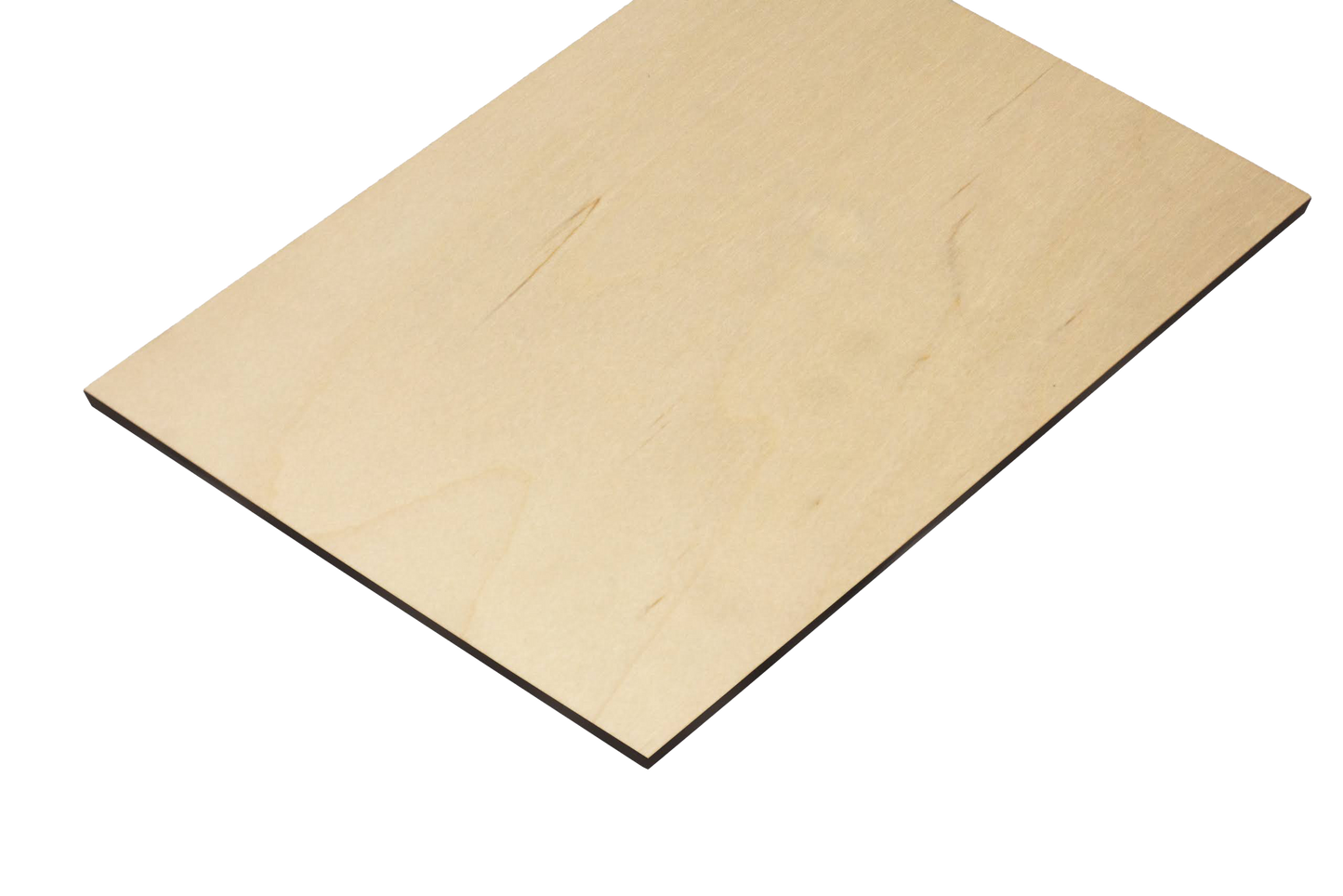 Lasersheets 10 x A4 Birch plywood 4mm sheets | 210x297mm | Value pack | For laser cutting, model making, hobby, CNC, pyrography