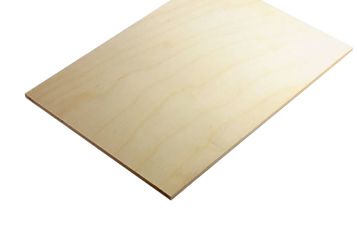 Lasersheets 10 x A4 Birch plywood 6mm sheets | 210x297mm | Value pack | For laser cutting, model making, hobby, CNC, pyrography
