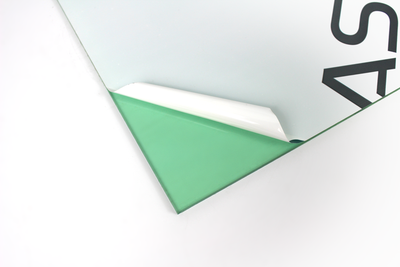 Acrylic transparent glass-look 3 mm sheet, 1 pcs. à 120 x 60 cm
