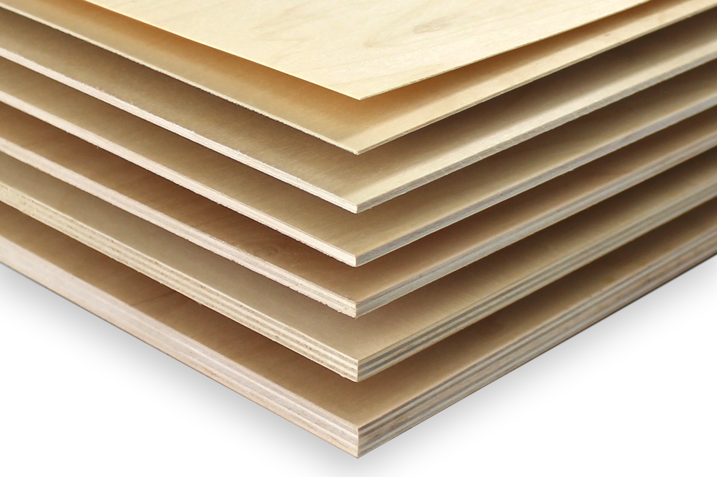Lasersheets 10 x A4 Birch plywood 0.5mm sheets | 210x297mm | Value pack | For laser cutting, model making, hobby, CNC, pyrography