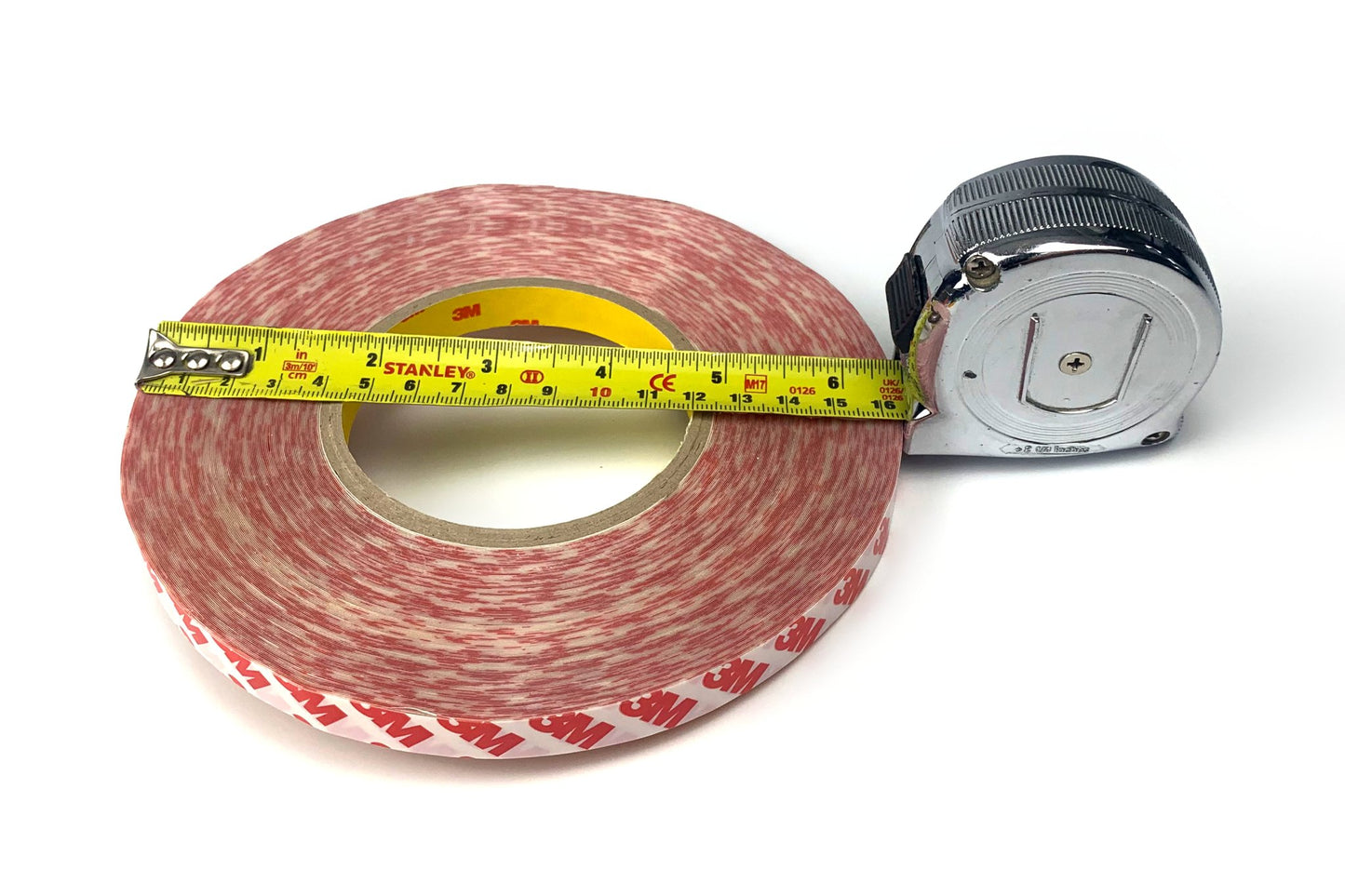 3M dubbelzijdig tape 12mm, transparant & zeer sterk - Lasersheets