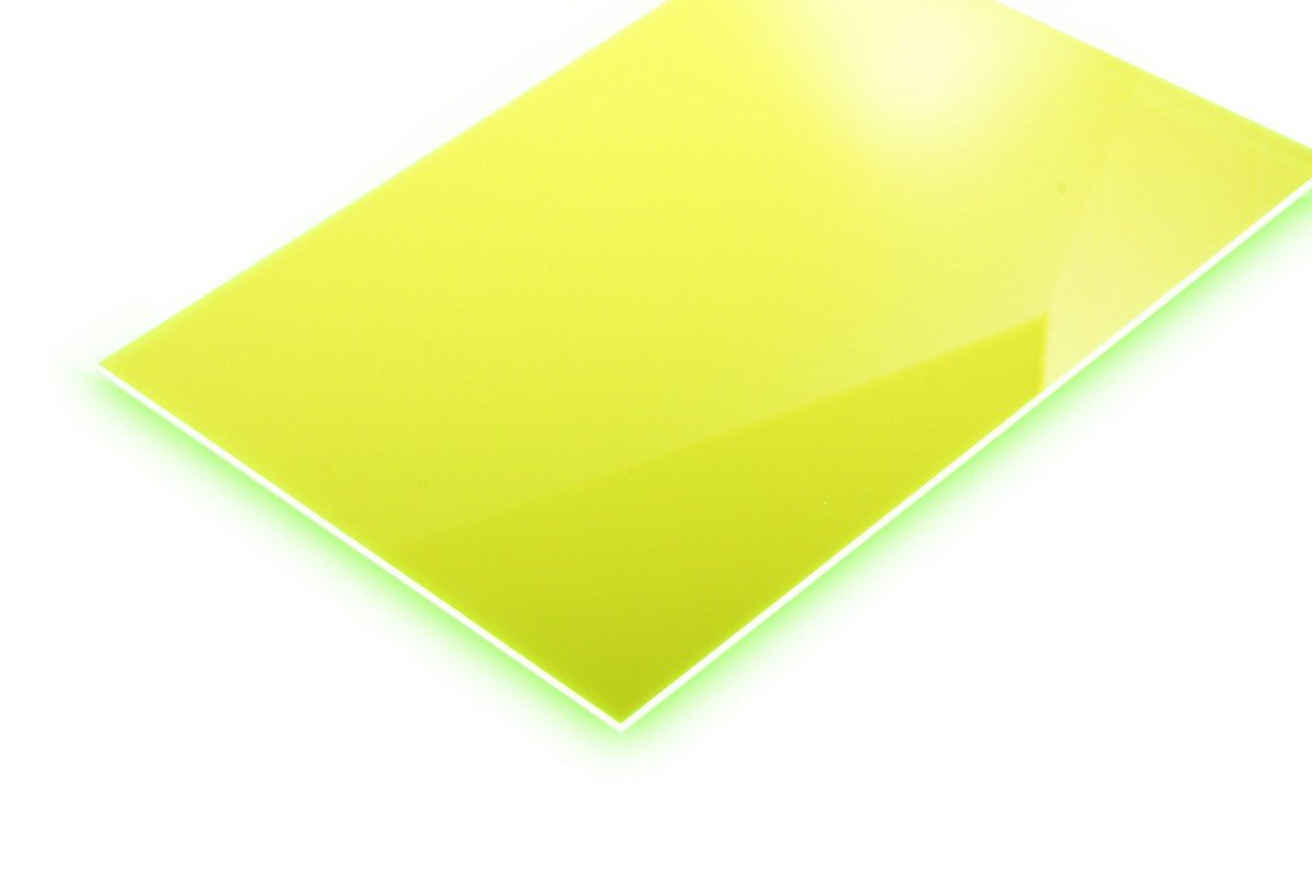 Acrylaat fluor 3.0 mm groen Green Cast® - Lasersheets