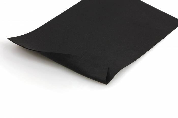 Celrubber neopreen 1.0 mm zwart - Lasersheets