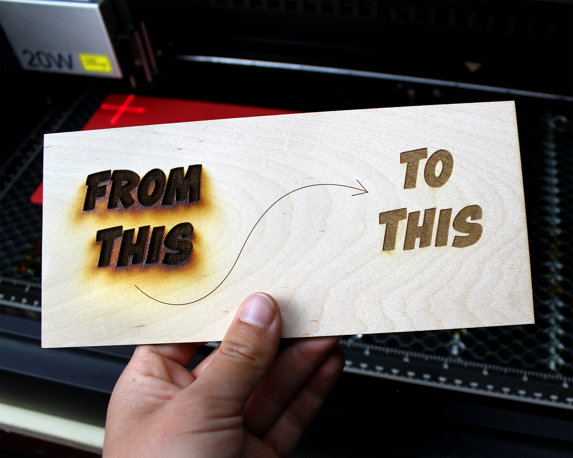 Hoe vind je de perfecte instelling voor je laser?