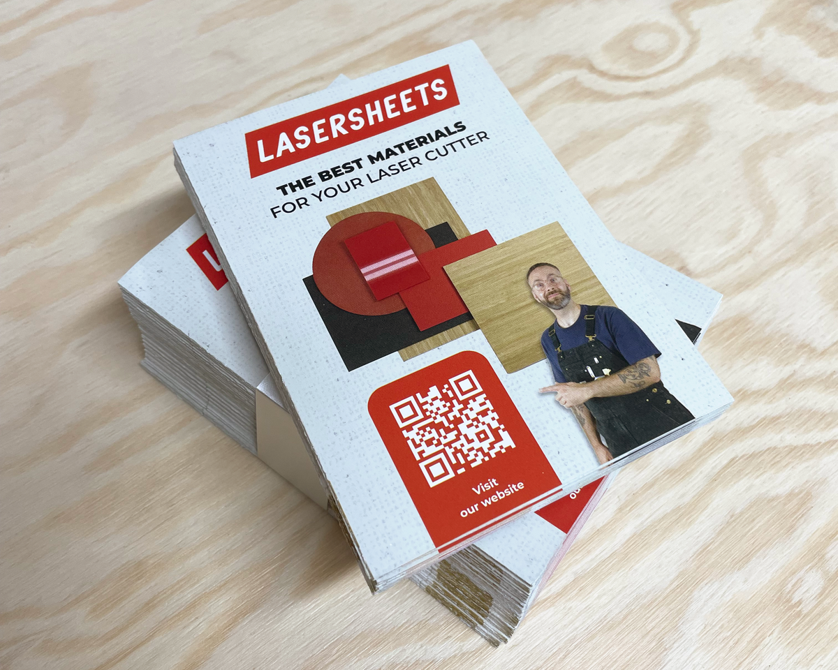 Lasersheets Flyers - Promote Your Laser Materials