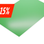 Premium graveerplaat 1.5 mm lichtgroen met witte kern - Lasersheets - sale 15%