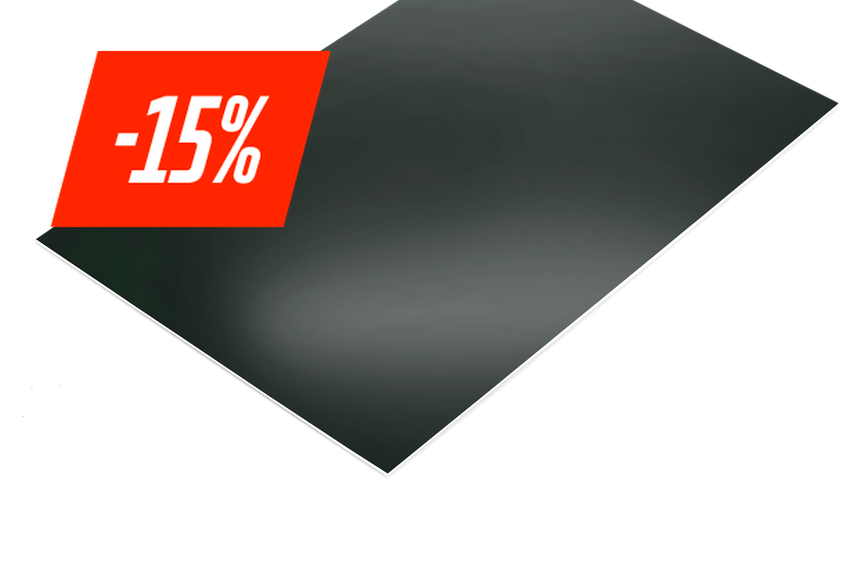 Premium graveerplaat 1.5 mm zwart met witte kern - Lasersheets - sale 15%