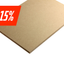 MDF 9.0 mm FSC mix 70% bruin - Lasersheets - sale 15%