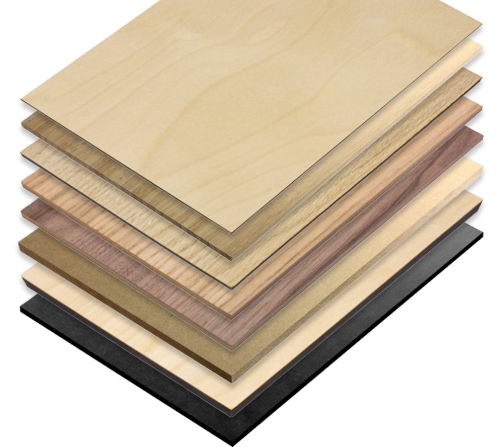 Workshop package sheets For laser cutting: all types of wood
